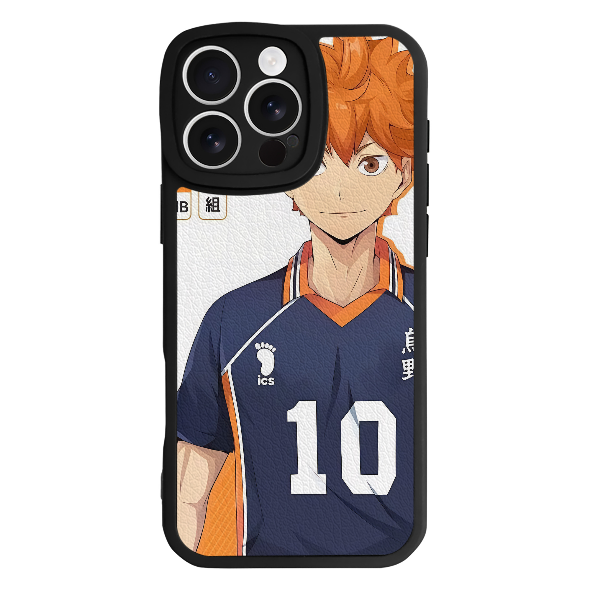 （画像用） ハイキュー!! Haikyu!! 【iPhone 16シリーズ対応】シリコンスマホケース（レザー調） 材質：シリコン